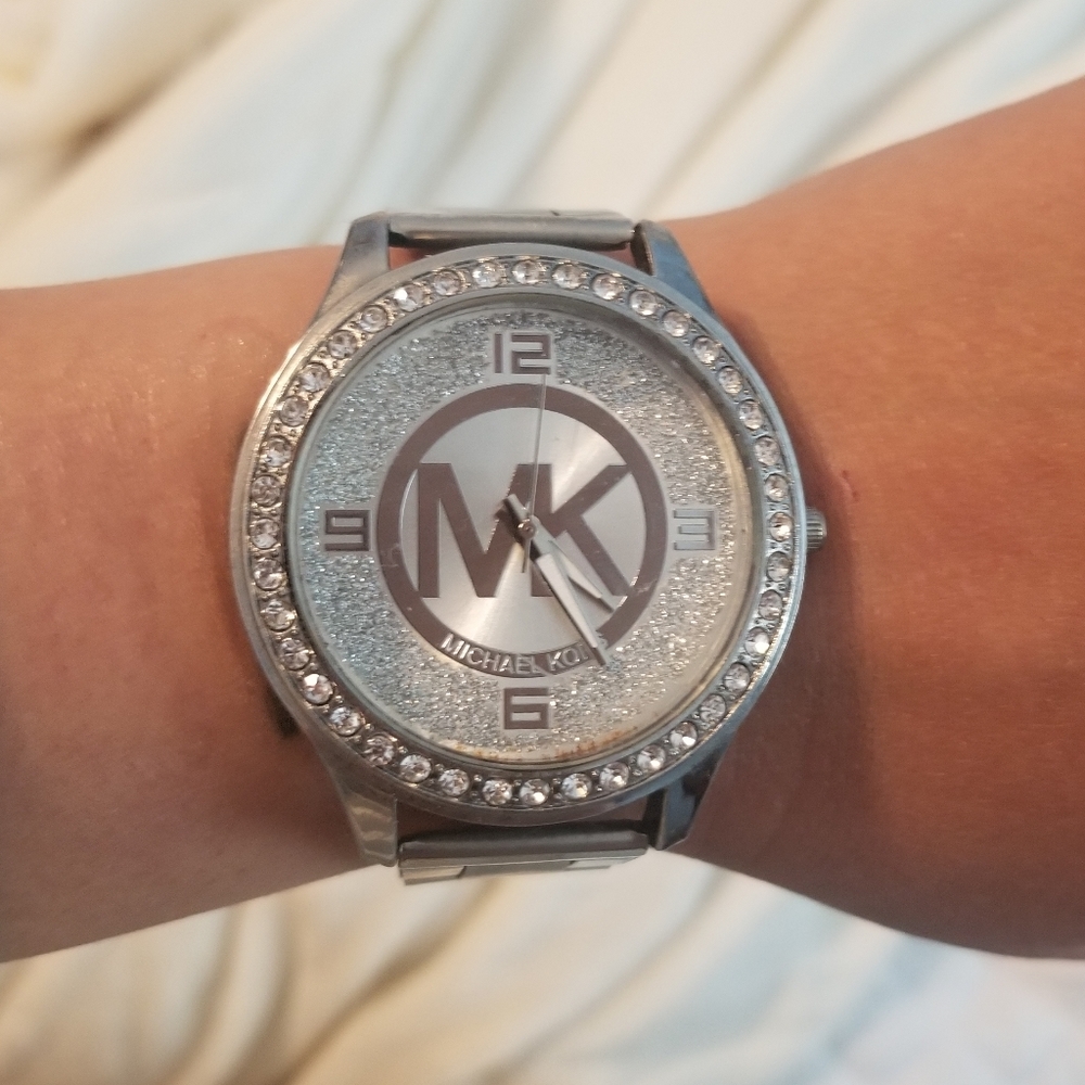 Michael kors ladies watch silver
